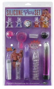 Silicone play set - assorted styles & pieces