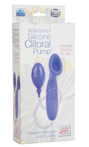 Waterproof Silicone Clitoral Pump - Purple